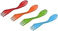 Light My Fire Original BPA-Free Tritan Spork Multi-Color 4-Pack
