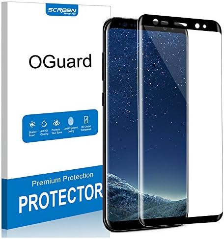 OGuard PREMIUM Scratch-Prevention 100% Full Coverage Anti-Bubble Strengthened Clear TPU Soft FILM Screen Protector for Samsung Galaxy S8 PLUS [DRY APPLICATION][Case Friendly]