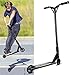 OUTON Pro Aluminum Performance Freestyle Stunt Scooter 110mm Aluminum Core PU Wheels SCS Compression Abec 9 Kick Scooter Black