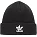adidas Originals Women's Trefoil II Knit Beanie, Black, ONE SIZE