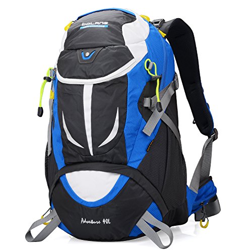 Bolang Hiking Daypack Outdoor Waterproof Travel Backpacks 8278 (blue