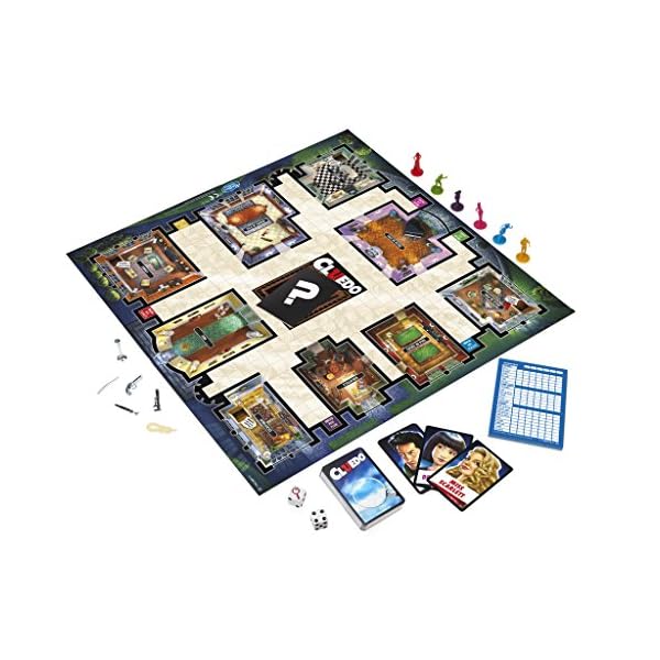 Hasbro Gaming Set in Familie Cluedo (HASBRO 38712) portugiesische Version bunt – Bild 5