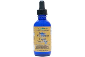 EIDON IONIC MINERALS Eidon Joint Support Supplement Liquid Concentrate - Contains Ionic Silica and Sulfur, Joint Support Drops, Stronger Hair, Skin, and Nails, Bioavailable, No Additives or Preservatives - 2 oz