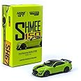 Truescale Miniatures Shelby GT500 Grabber Lime Green w/Black Top & Stripes Shmee150 Collection 1/64 Diecast Model Car by True Scale Miniatures & Tarmac Works MGT00271 (MGT00271-L)