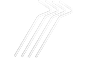 DECHOUS 4Pcs Glass Coating Rod Laboratory Use Glass Cell Spreader Rods Spreading Bars 6mm Diameter for Cell Culture and Bioch