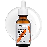 TIAM Vitamin C24 Surprise Serum, 1.01 fl oz, Glow-Boosting & Anti-Aging with Vitamin E and Ferulic Acid for Dull Skin and Fine Lines, Korean Skin Care