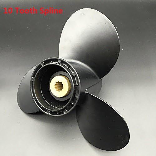 Propeller Aluminum For Suzuki Out-board 3 Blade DIA 9 1/4 Pitch 9 Outboard Marine 3-Blade Boat Propeller