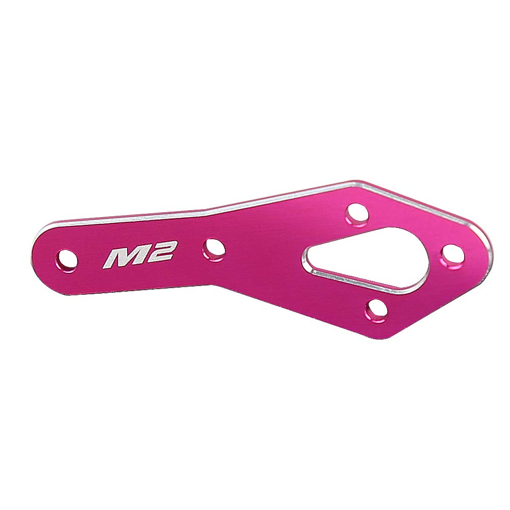 OMPHOBBY M2 Helicopter Parts Tail Motor Reinforced Plate Set-Purple OSHM2125 Original Replacement for OMP HOBBY M2 V2 RC Helicopters Accessories Spare Part