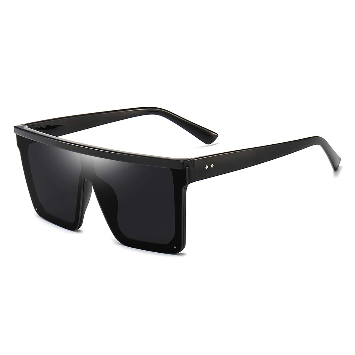Square Oversized Sunglass for Women Men Trendy Fashion Flat  display picture 3