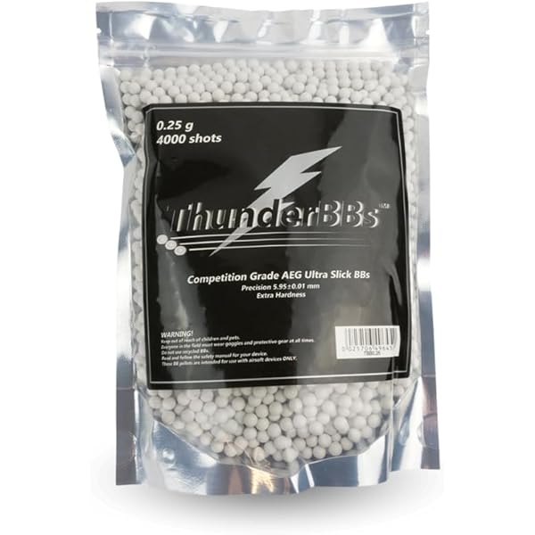 Tippmann Tactical Tracer Precision Match Grade 6mm Airsoft BBs - 28gr, 3,570ct Light Green - High Gloss, Consistent Fit