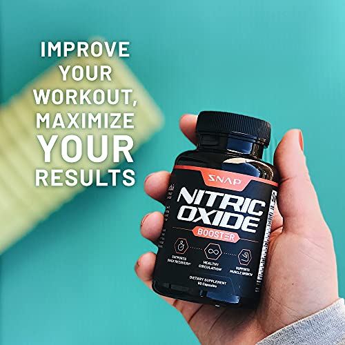 Nitric Oxide Booster By Snap Supplements Pre Workout Muscle Builder L Arginine L Citrulline 1500mg Formula Tribulus Extract Panax Ginseng Strength Endurance 60 Capsules Pricepulse