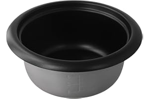 1.5L and 2L Replacement Non-Stick Inner Pot for Rice Cooker, Aluminum Alloy Removable Cooking Bowl with Scale for Precise Por