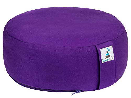 Zentra Yoga Meditation Cushion With Bonus Lavender Scented Eye