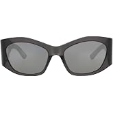 Balenciaga Square-Frame Recycled Acetate Sunglasses