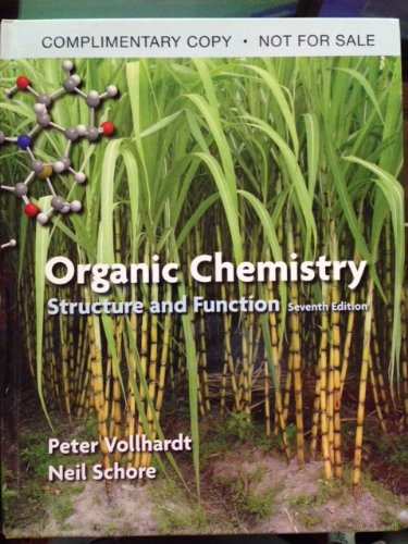 Organic Chemistry: Structure and Function by Vo... 1464151520 Book Cover