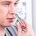 KEDSUM Professional Portable Manual Nose & Ear Hair Trimmer, No Batteries Required, Stainless Steel Nose Hair Remover for Men & Women,Come with a Fingernail Clipper