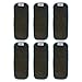 EcoAble 5 Layer Charcoal Bamboo Inserts Reusable Liners for Baby Cloth Diapers (Pack of 6)
