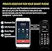 BM70 Super Small Tiny Bluetooth Dialer Headset Mobile Cell phone Great to Hide GSM Phone Bluetooth BT dialer UNLOCKED (Black)