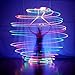 KEPEAK Magic LED Poi Balls Fun Toys for Dances, Camping & Indoor/Outdoor Activities (Pack of 2)