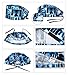 Skull Cap X-ray White Head Color Funny Prints Unisex hat