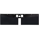 Buyers Products 8597220 No Drill Truck Mud Flaps, Receiver Fit, 20 Inch | No-Drill Hitch-Mounted Mud Flaps Help Protect Trucks And Trailers From Road Debris With Fast Receiver Installation Kit