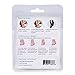 Bunion Corrector Relief Gel Toe Separator for Hammer Toe with Forefoot Pads Cushion, Silicone Toe Straightener Spacer Hallux Valgus for Men and Women, Easy Wear in Shoes (1 Pair with Pads)
