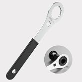 Bike Bottom Bracket Tool for 39 OD 16 Notch, Cr-V Steel + Ni-Cr Plating 1/2&rdquo; Driver Bicycle Bottom Bracket Bearing Install Removal Tool for OD 39mm 16 Notch Compatible with SM-BB93/BB-R9100/SM-BB9000
