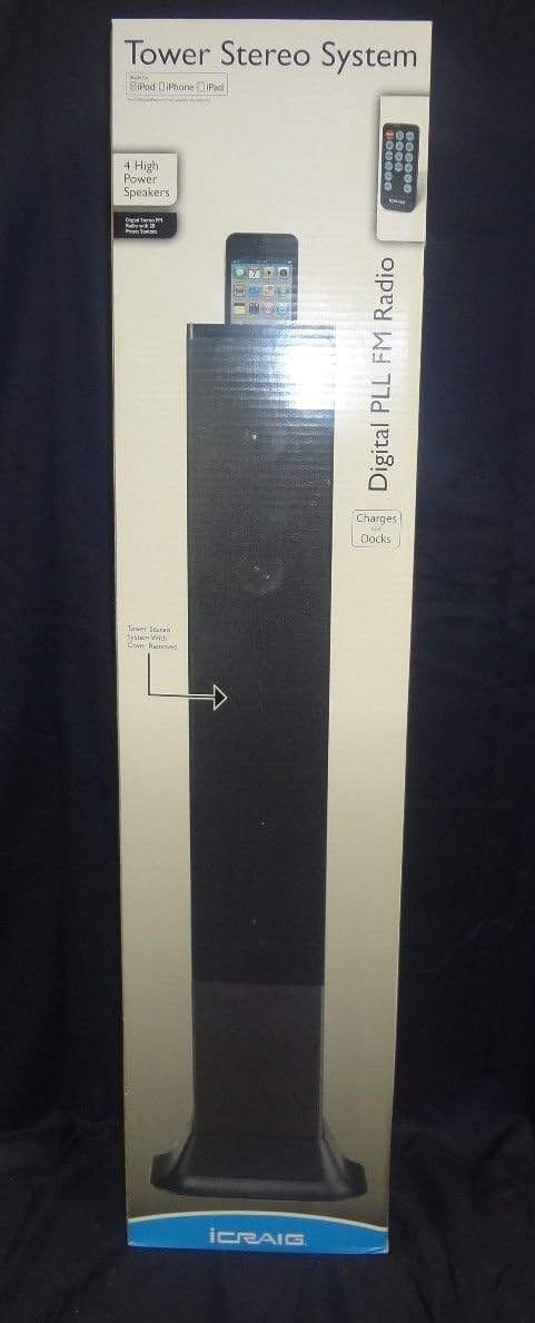 icraig tower stereo system
