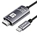 Colorfulday USB C to HDMI Cable 6.6ft, USB 3.1 Type C Thunderbolt 3 Port to HDMI 4K 30Hz Cable for New MacBook Pro iPad Pro 2018/2019 iMac Chromebook Pixel Galaxy S8/S9 S8/S9 Plus Note9/10