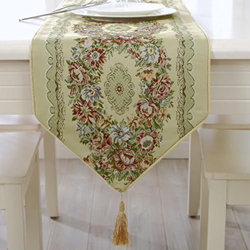 modern European table runner/ elegant table runner/ table cloth/ table cloth/Western fashion mat/ meal flag bed scarf/ embroidery table runner-A 33x180cm(13x71inch)