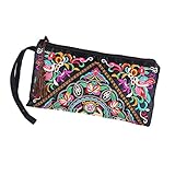 Froomer Lady Handbag Purse Handmade Nation Retro Embroidered Bag Wallets