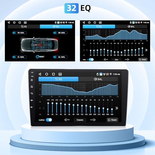 Fuluku 4+64G Android Car Radio for BMW X3 E83 2004-2010 with Wireless Carplay & Android Auto, 9'' IPS Touch Screen Car Radio with Bluetooth 5.0/GPS/Rear View Camera/FM/WiFi/SWC