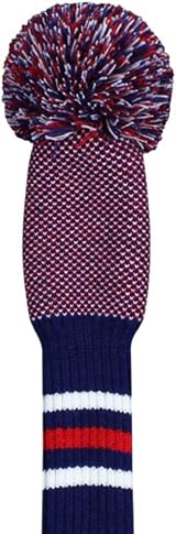 Scott Edward Knitted Golf Club Head Covers 3Pcs Driver Fairway Hybrids view 3