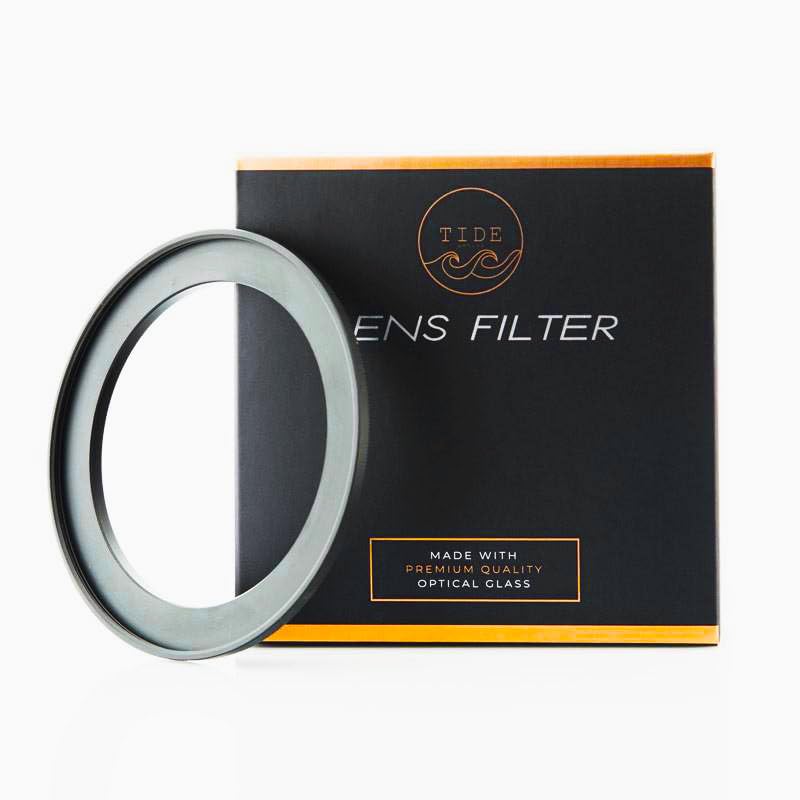 Tide Optics 49mm to 58mm Step-Up Lens Adapter Metal Ring For Camera Lens Filters - Compatible with All 49mm Camera Lens & 58mm UV CPL ND Diffusion Effect Filters.