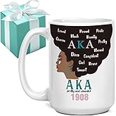 Gououoii Sorority Gifts Funny Mug Gift for Women Friends 15OZ, Sorority Gifts for Women
