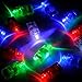Amazer LED Finger Lights for Kids, 100Pack Finger Flashlights Party Favors, Halloween Christmas Birthday Gift for Boys and Girls, Lights Accessories Game Pieces
