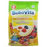 Bobovita Rice Gruel with Forest Fruits for Babies (180g/6.3oz)