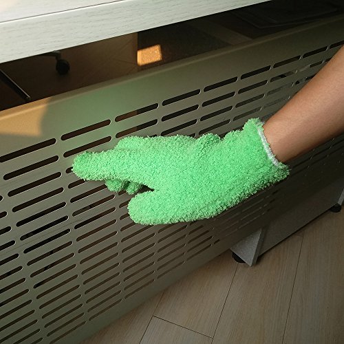 image for EvridWear Microfiber Auto Dusting Cleaning Gloves for Cars and Trucks,