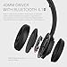 Phiaton Bluetooth Headphones On Ear, EverPlay-X Wireless Headset (30 Hours Play Time) Deep Bass Stereo, Foldable, Soft Earpads w/Built-in Mic and Wired Mode for PC Cell Phones TV – Blackthumb 2