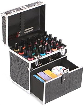Urbanity nail polish varnish bottle beauty cosmetic makeup vanity case box black