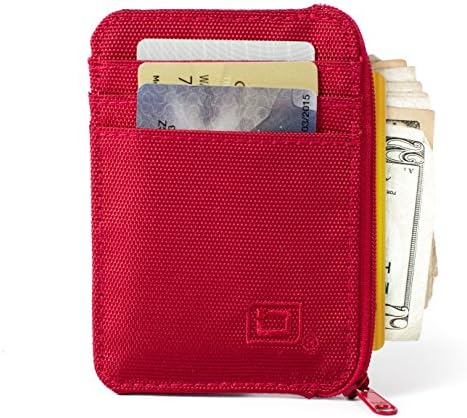 RFID Wallet Nylon Mini - Protective Minimal Wallets for Men and Women - RFID Blocking Wallets Prevent Electronic Pickpocketing.