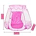 Ball Pit, Easy Folding Princess Play Tent with Storage Bag, Pink (balls not included)