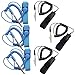 DaKuan ESD Anti-Static Wrist Strap Components, 6 Packs Anti-Static Wrist Straps Equipped with Grounding Wire and Alligator Clip, Grounding Solution for Working on Sensitive Electronic Devices