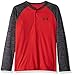 Under Armour Boys' Long Sleeve Henley Tee Shirt