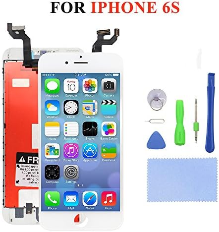 For Iphone 6S (4.7") Full Set Replacement LCD Screen Digitizer White with Tools
