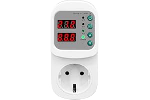 TOSVA-16 Automatic Voltage Current Protector Socket AC 110V 220V Adjustable 16A Power Surge Protector EU Plug Socket