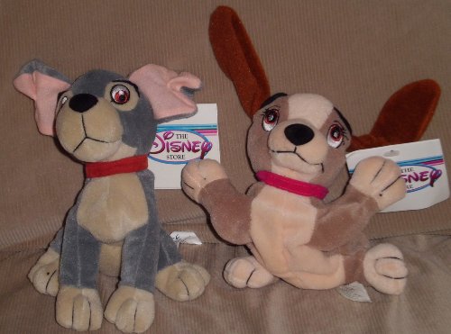 Disney Lady and the Tramp 8 Inch Beanbag