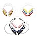 Wireless Bluetooth Headset * With Microphone and Voice Guidance * Flexible and Light Neck Band Design * Comes with FREE Headset Cover Valued at $12.00