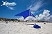Otentik Beach Tent Sun Shelter UPF50+ Pop Up Beach Sun Shade Canopy w/Sandbag Anchors and Stability Poles, Large 7.5 x 5.5 ft - Up to 5 People | Outdoor Shade for Camping Trips, Backyard & Travel