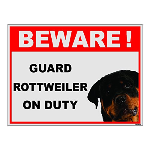beware of rottweiler